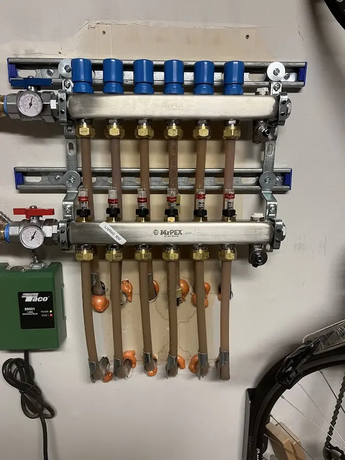 Plumber performing Leak Detection at a residential property in El Cerrito